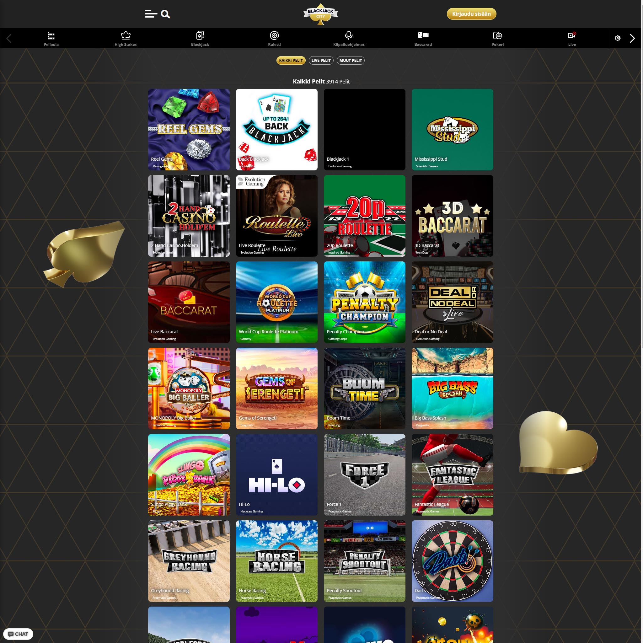 Blackjack City Casino screenshot 2