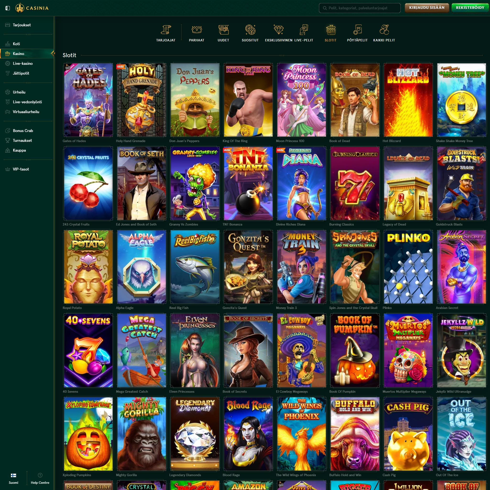 Casinia screenshot 2