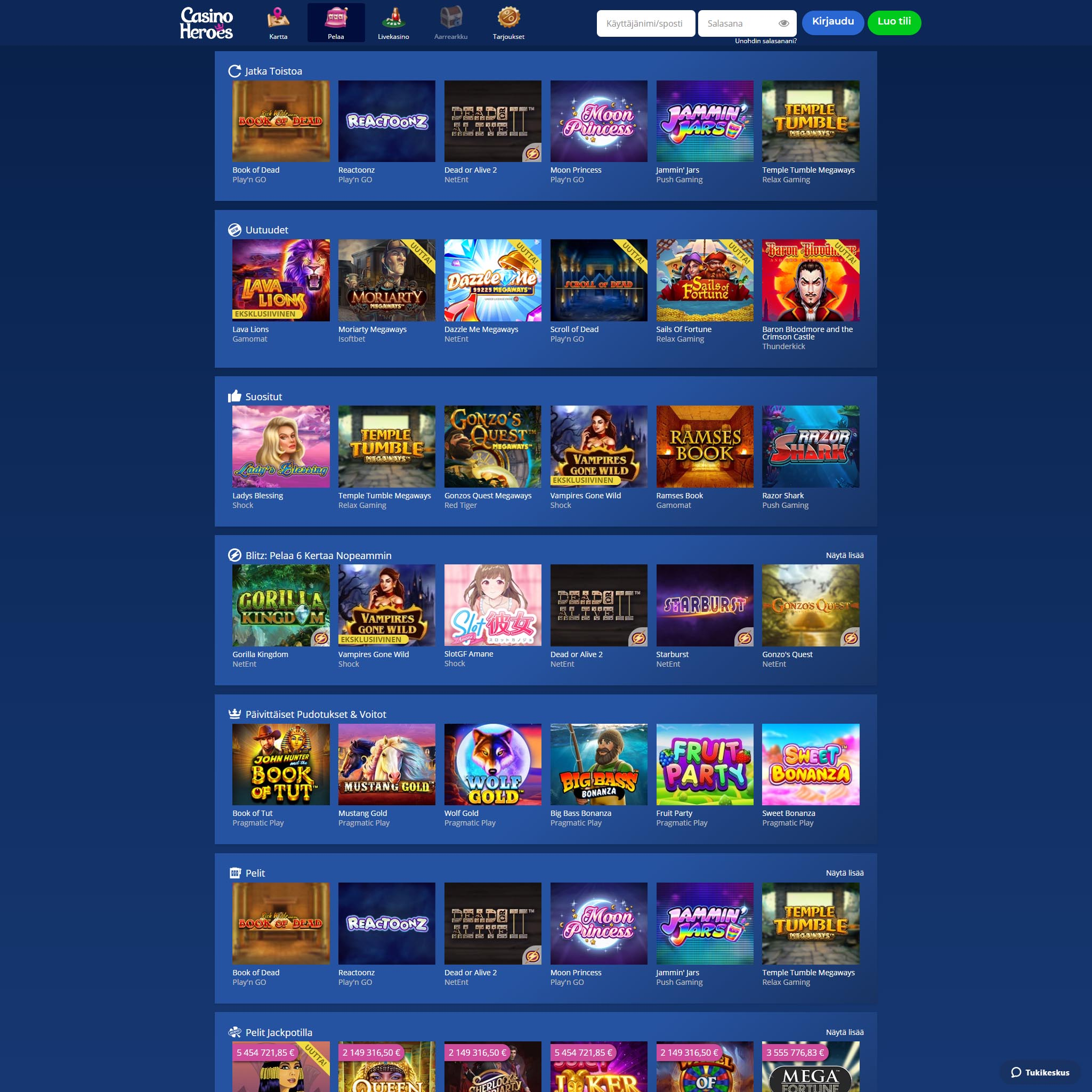 Casino Heroes screenshot 2