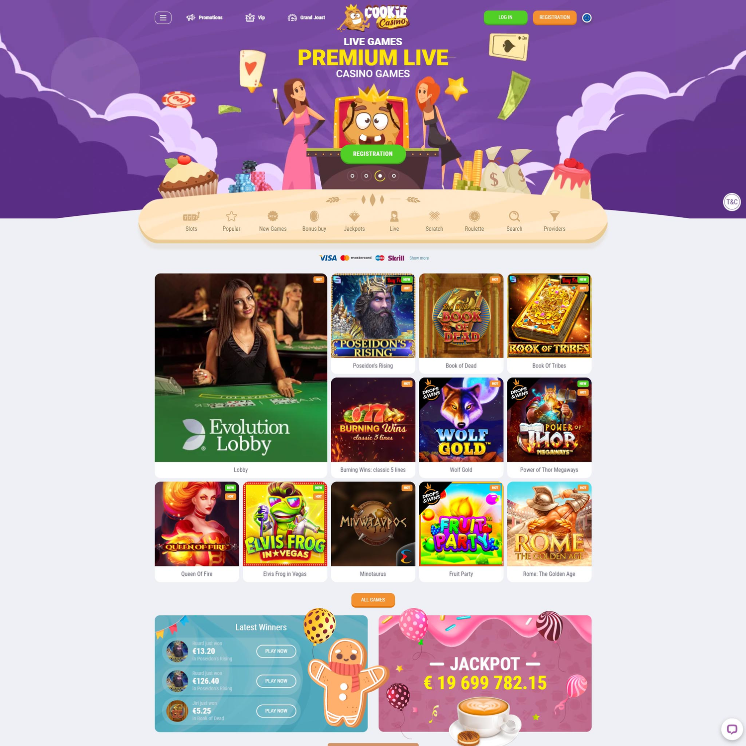 Cookie Casino screenshot 1