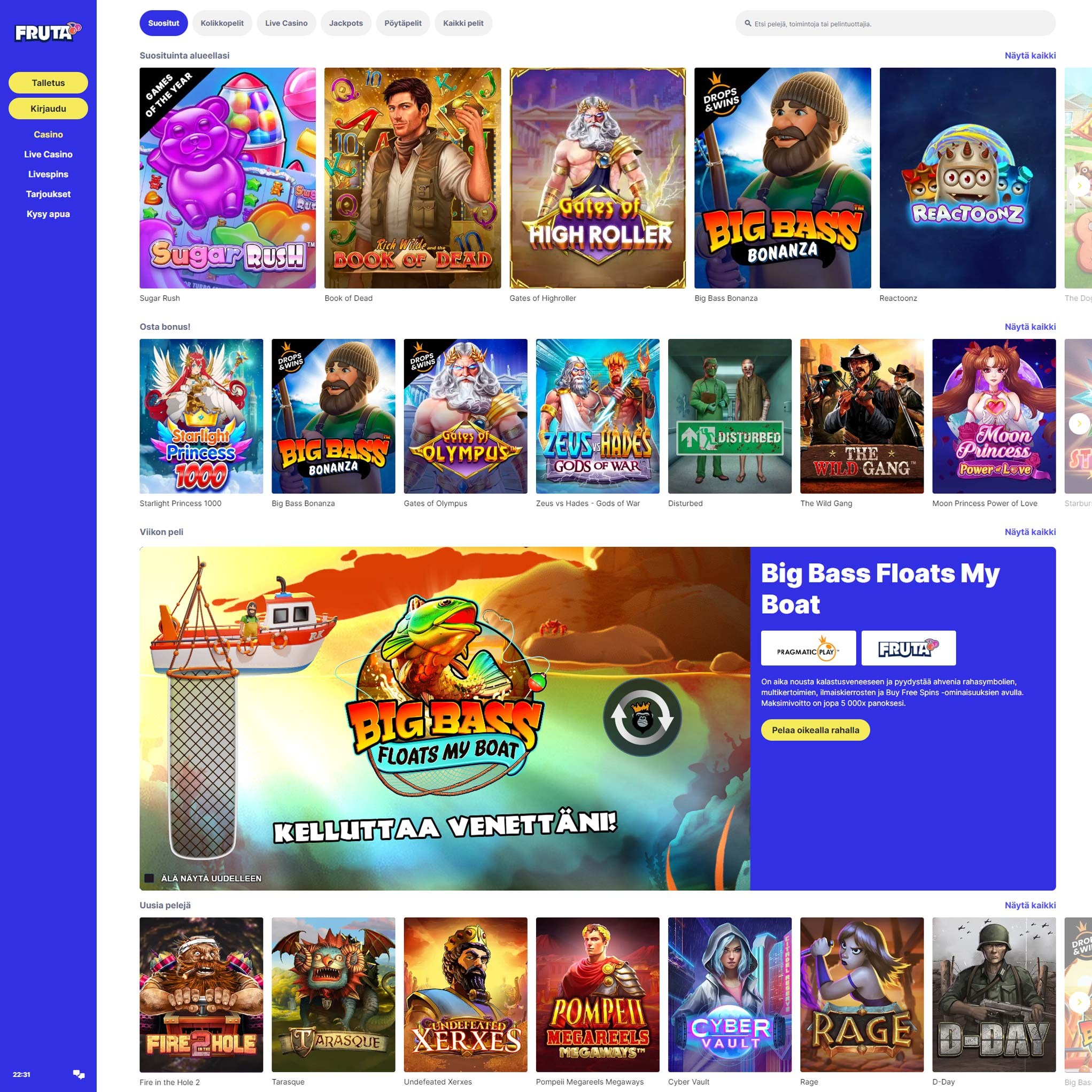 Fruta Casino screenshot 1