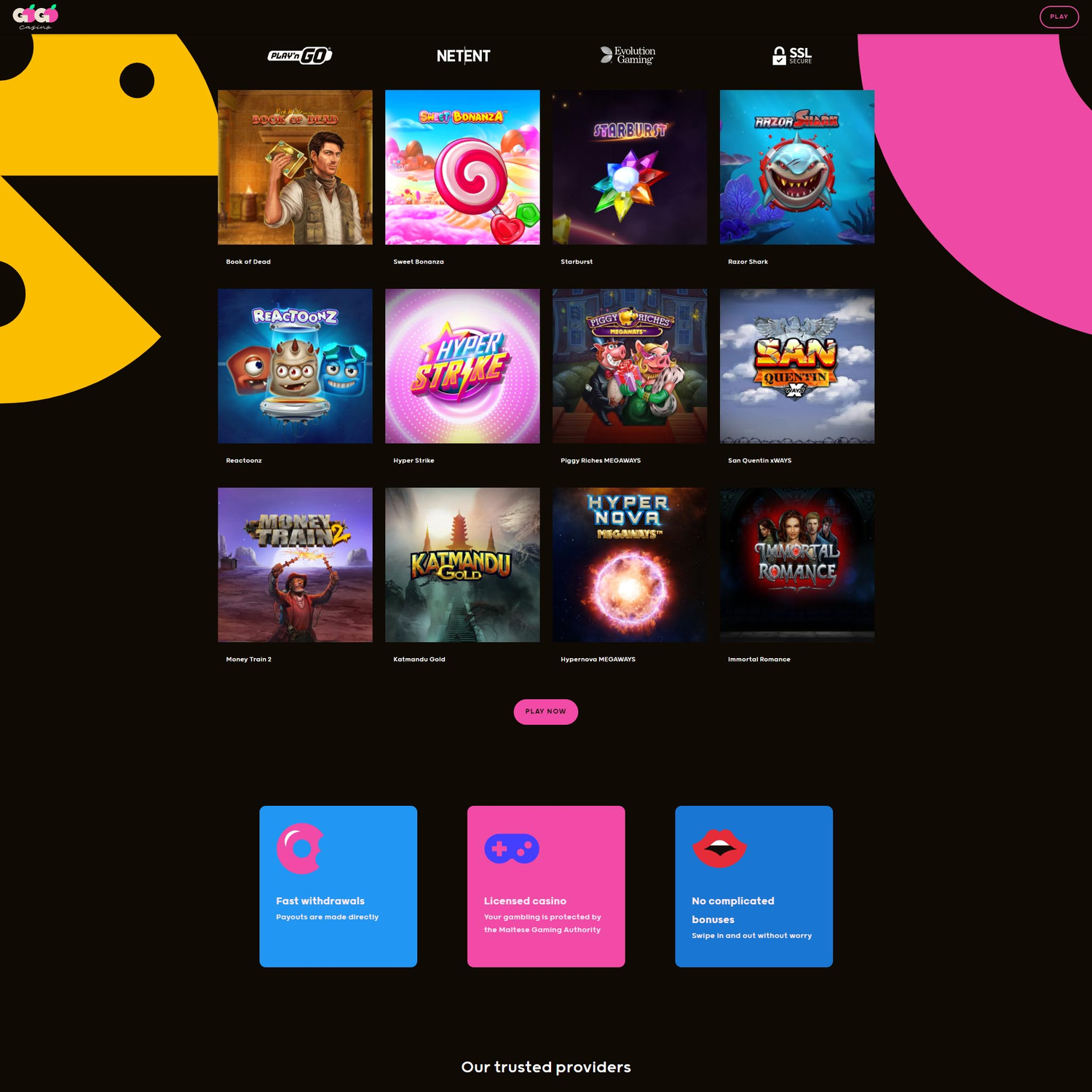 GOGO Casino screenshot 2