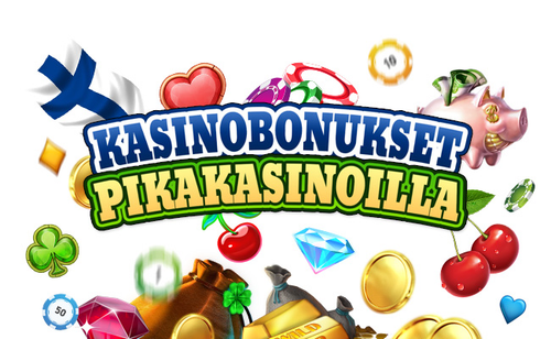 Casinobonukset rekisteröitymisvapailla kasinoilla