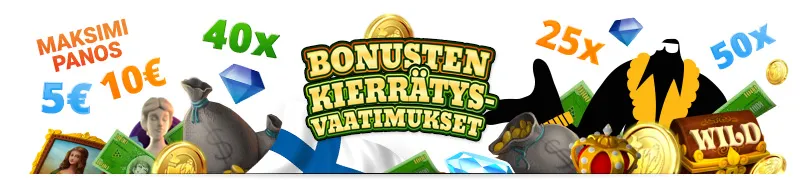 kasinobonusten kierrätysvaatimukset selitetty mikä on maksimipanos bonuksella pelatasessa