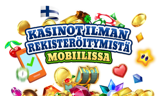 Pelaa ilman kirjautumista tilittömällä mobiilikasinolla