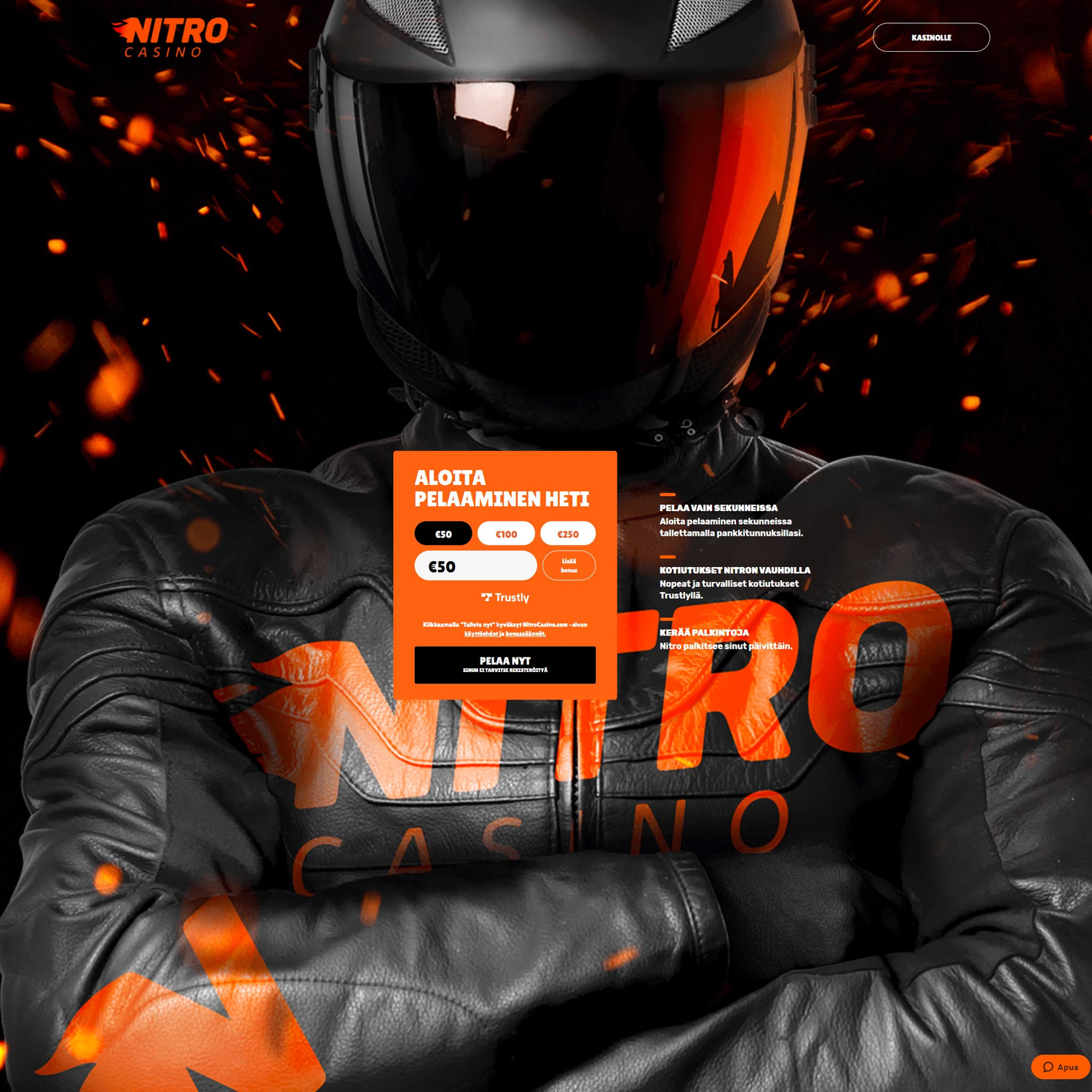 Nitro Casino screenshot 1