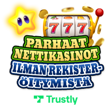Parhaat nettikasinot ilman rekisteröitymistä kuvituskuva