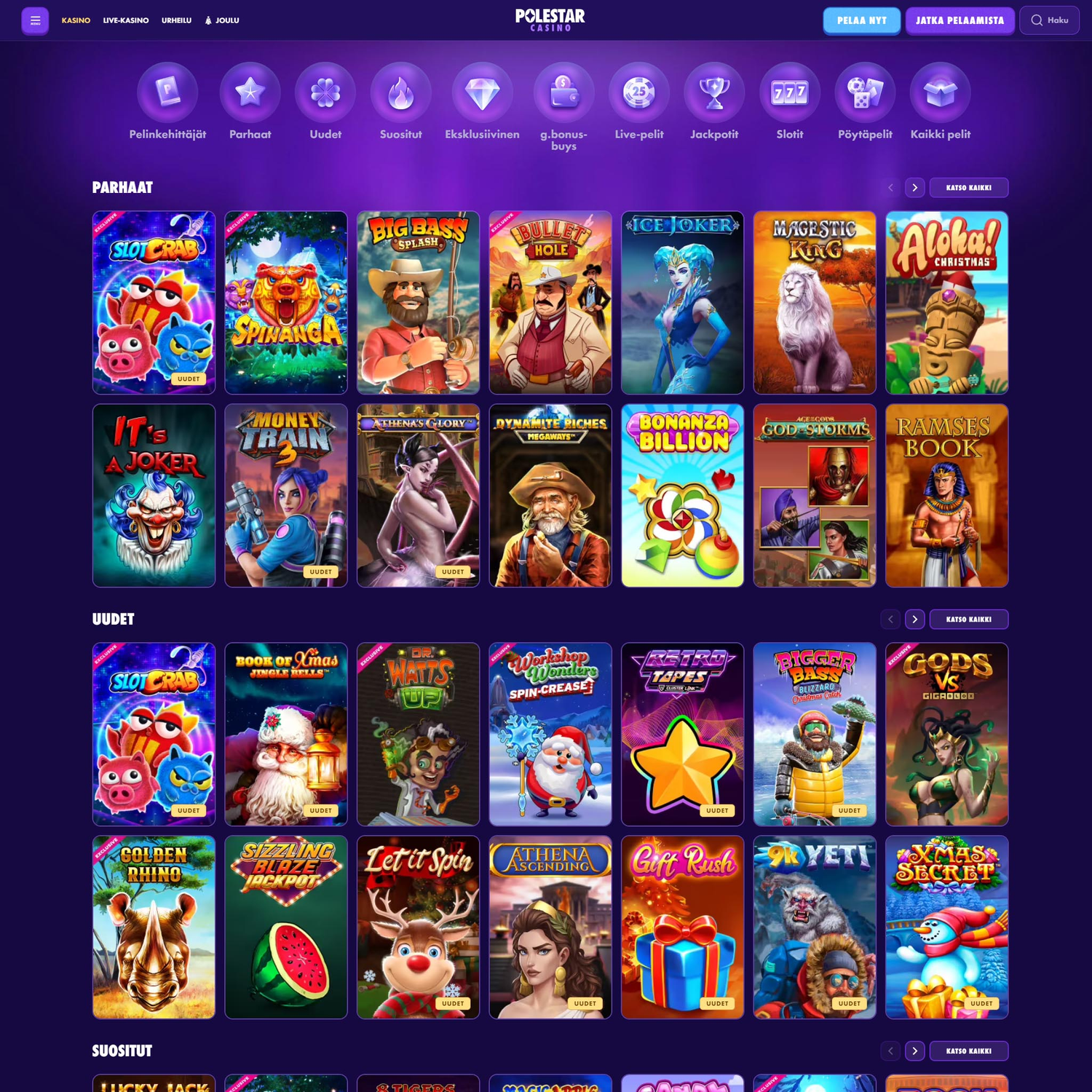 Polestar Casino screenshot 2