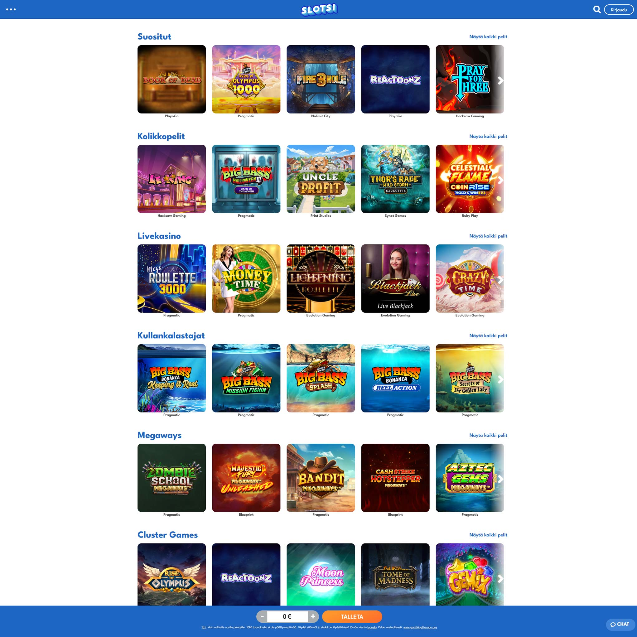 Shotz Casino screenshot 1