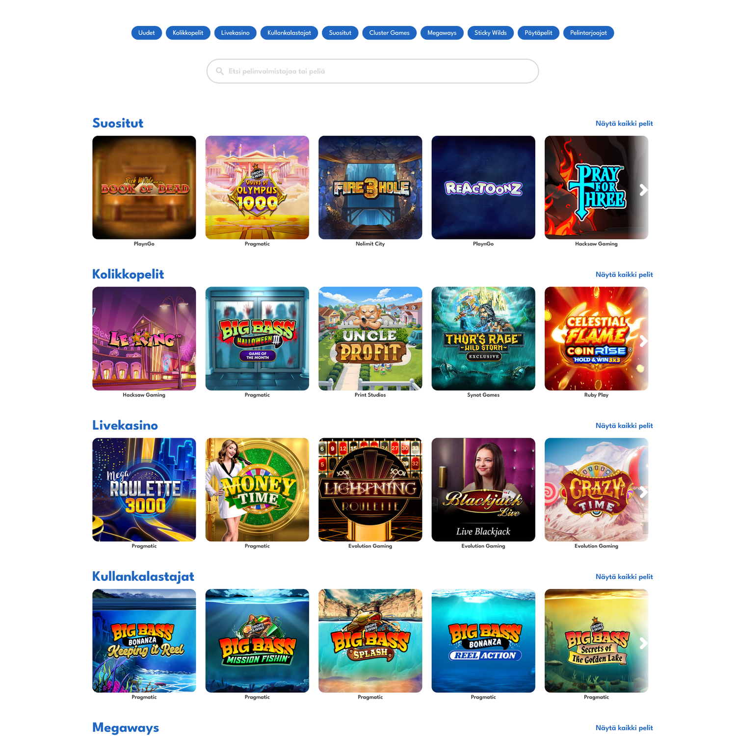 Slotsi Casino screenshot 2