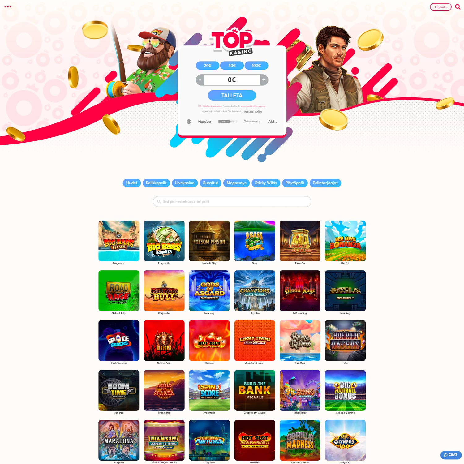 Topkasino screenshot 2