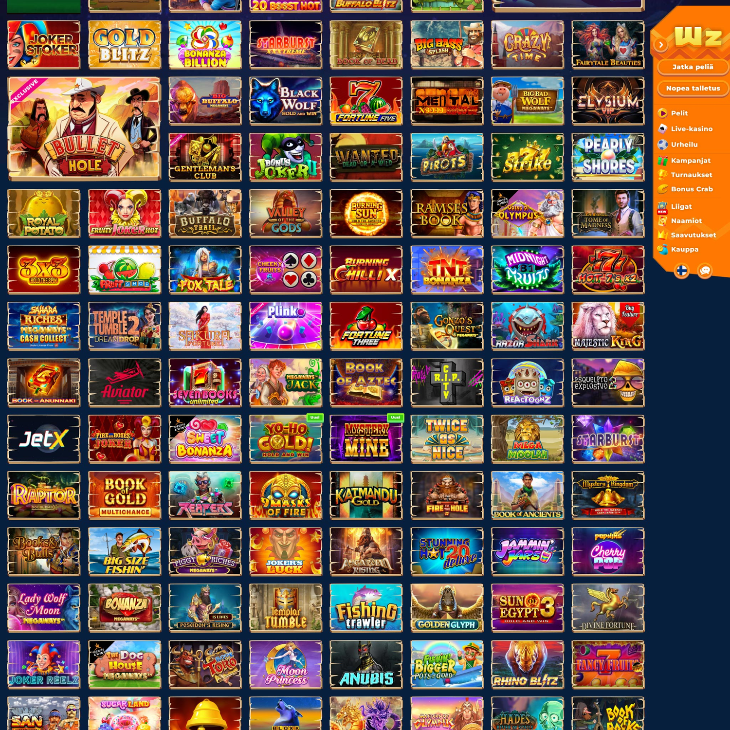 Wazamba screenshot 2